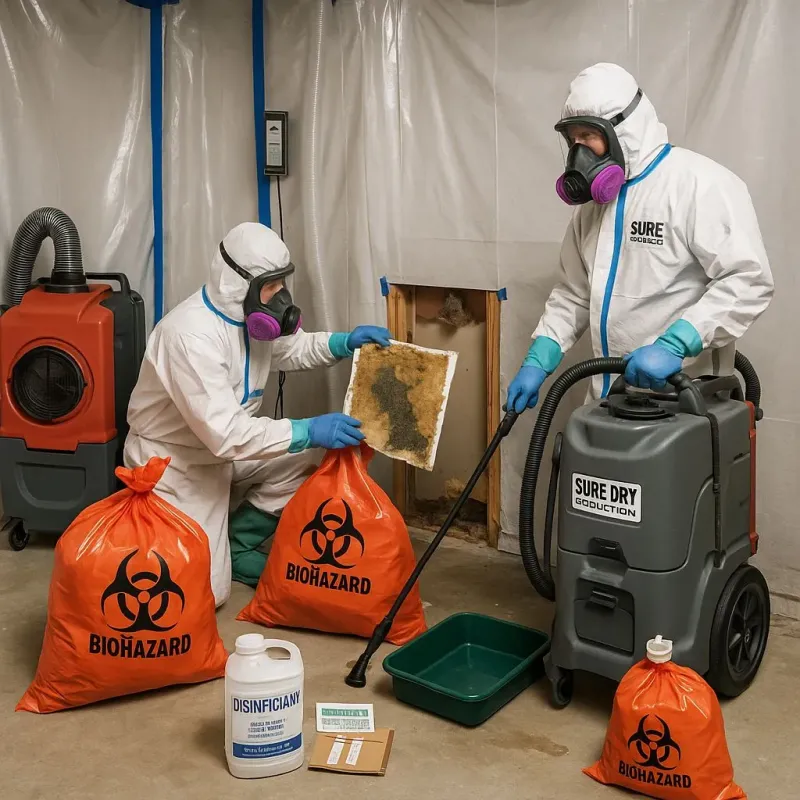 Contaminated Water Handling Protocols process in Ogden Dunes, IN